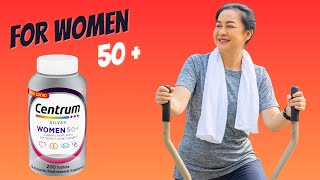 Centrum Silver Women’s Multivitamin For Women 50 [upl. by Asilej723]