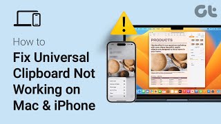 How to Fix Universal Clipboard Not Working on Mac and iPhone  Universal Clipboard Issue Resolved [upl. by Georgie]