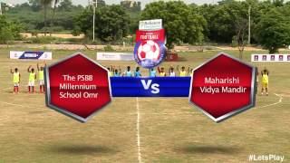 RFYS Chennai Jr Boys  The PSBB Millennium School Omr vs Maharishi Vidya Mandir Highlights [upl. by Cohdwell]