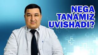 Tanadamizda nega uvishishlar bo’ladi Sabablari va davolash [upl. by Llevol116]