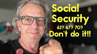 How taking Social Security at 62 was a BIG Mistake for me in retirement And I VOTED  for who [upl. by Kai829]