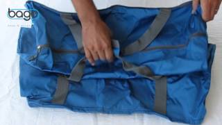 How To Fold amp Unfold Duffle Bag [upl. by Meenen]