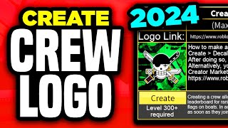 How to Make a Crew Logo on Blox Fruits 2024 UPDATE  Full Guide [upl. by Akihdar]