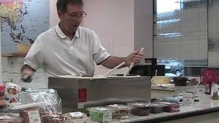 Chocolate Demonstration Barry Callebaut Part 1 [upl. by Sirrah772]