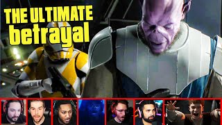 Gamers Reactions To The CRAZY ORDER 66 Scene In Star Wars Jedi Fallen Order [upl. by Gale]