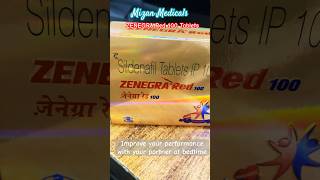 ZENEGRA Red 100 Usage Benefits and Side Effects  Mizan Medicals [upl. by Joline]