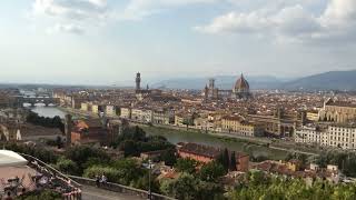 Piazzale Michelangelo Florence Italy [upl. by Himelman]