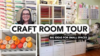 My 2023 Craft Room Tour [upl. by Hudson]