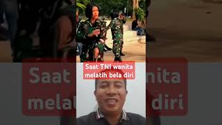 Saat TNI wanita melatih bela diri [upl. by Astrea664]