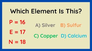 Which Element is This  Basic Isotope Practice Problems [upl. by Atalante339]