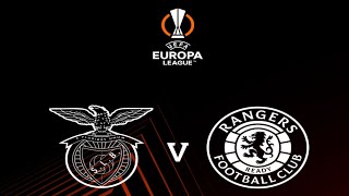 RANGERS DRAW BENFICA VERY TOUGH BUT WINNABLE EUROPA LEAGUE LAST 16 DRAW REACTION [upl. by Afirahs]