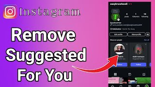 How to remove suggested for you accounts on Instagram search [upl. by Pouncey]