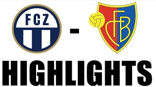 FC Basel  FC Zurich 02 Highlights  Swiss Super League 202425 [upl. by Dyal]