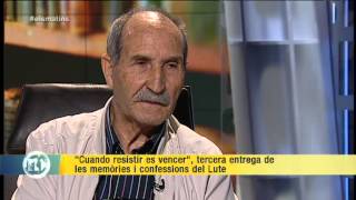 TV3  Els Matins  quotEl Lutequot presenta quotCuando resistir es vencerquot [upl. by Barnaba809]