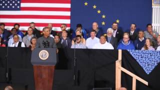 President Obama Visits Kotzebue [upl. by Maleeny]