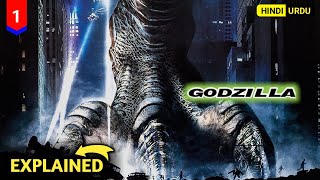 Godzilla 1998 Movie Explained in HindiUrdu  Monster Universe [upl. by Sue]