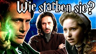 Wie STARBEN diese HARRY POTTER Charaktere Part 3 [upl. by Ynaffat]