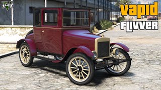 Vapid Flivver Ford Model T  GTA V Lore Friendly Car Mods  PC [upl. by Aneert]