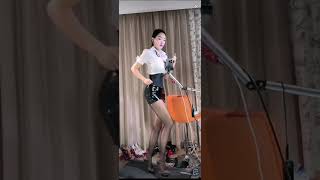 12cm high heels runing on treadmill [upl. by Cherice]