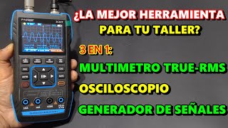 ✅IMPRESIONANTE TODO LO QUE HACE ESTA HERRAMIENTA 3 EN 1 👀👉 FNIRSI 2C23T ES LA MEJOR PARA TU TALLER [upl. by Derag]