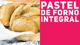 PASTEL DE FORNO INTEGRAL como fazer massa e recheio  Receitas de Minuto 337 [upl. by Alfreda]