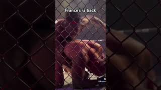 Frances Gannon is back baby ufc mma pfl champion francesngannou [upl. by Rikki959]