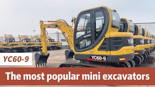 The most popular mini excavators Yuchai YC609 [upl. by Let496]