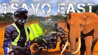 Trying to Cross Tsavo National Park with my 200cc bike  Most Dangerous Park  S2 Ep 16 [upl. by Ailaroc]