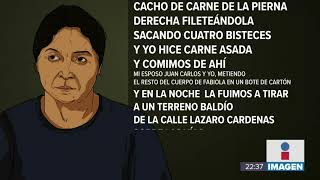 Aterradora declaración de pareja del feminicida cómo las violó mató y se las comieron [upl. by Townie916]