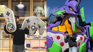 EVA01 GIGANTE Y MUSEO NINTENDO  VLOG JAPÓN 4 [upl. by Peednas]