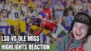 Ole Miss vs LSU Highlights 2024 REACTION [upl. by Gemmell]