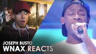 JOSEPH BUSTO  SALDAGA  SOULFUL DUO  REACTION VIDEO  wnax [upl. by Shermie]