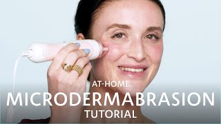 AtHome Microdermabrasion Tutorial  Sephora [upl. by Keeley258]