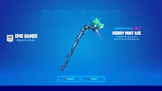 How To Get Minty Pickaxe For FREE in Fortnite Chapter 3 Season 4 [upl. by Gladi]