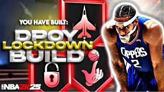 NEW THE BEST LOCKDOWN DEFENDER BUILD Is GAMEBREAKING NBA 2K25 [upl. by Ireva499]