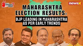 Maharashtra Election Results BJP Leading in Maharashtra as Per Early Trends  NewsX [upl. by Zsa]