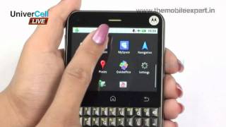 Motorola Charm  UniverCell The Mobileexpert Reviews [upl. by Cornelia339]