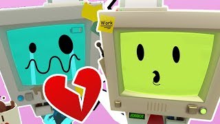 TEMP BOT AND JOB BOT WERE DATING Murder Plot  Job Simulator VR Infinite Overtime HTC Vive [upl. by Corabel]