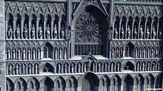 Nidaros Cathedral  Close Up  Details 3D [upl. by Ariat214]