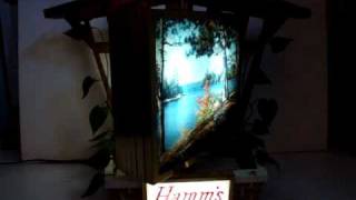 vintage HAMMS BEER spinning motion SIGN amp CLOCK [upl. by Giustino710]