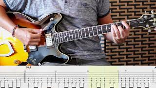 Day Tripper Guitar Lesson Part 2 Chorus [upl. by Forrer]