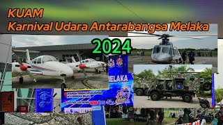 Kemeriahan di Karnival Udara Antarabangsa Melaka KUAM 2024 [upl. by Eenal]