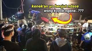 KERAS Yo Iki Bantengan dewo nogo aksi kalapan terganas perfom di slamparejo jabung [upl. by Rorrys]