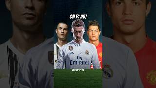 I added every version of Cristiano Ronaldo to the same team on FC 25 [upl. by Paver]