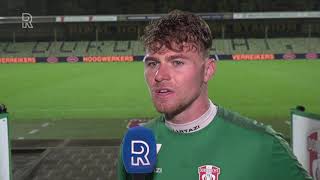 Julius Bliek over de 20 zege van FC Dordrecht tegen Jong AZ Hier naar gesnakt [upl. by Eldreeda78]