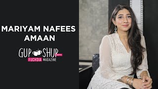 Mariyam Nafees Amaan AKA Zeenat From Jaan e Jahan  Exclusive Interview  Gup Shup with FUCHSIA [upl. by Ylla423]