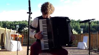 Amazing talent Martynas Levickis accordion performance [upl. by Phira113]