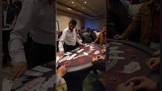 Dealer Lost All gambler casinogames casino gambling gamblingplace ytshortvideo shortmovie [upl. by Leonelle300]