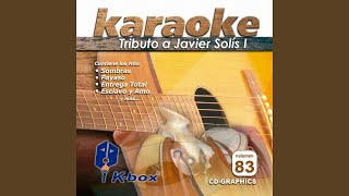 Sombras Karaoke Version [upl. by Bibby]