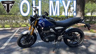 2024 Triumph Speed 400 Review and Ride 🏍️  Best Motorcycle For the Money [upl. by Annovahs]